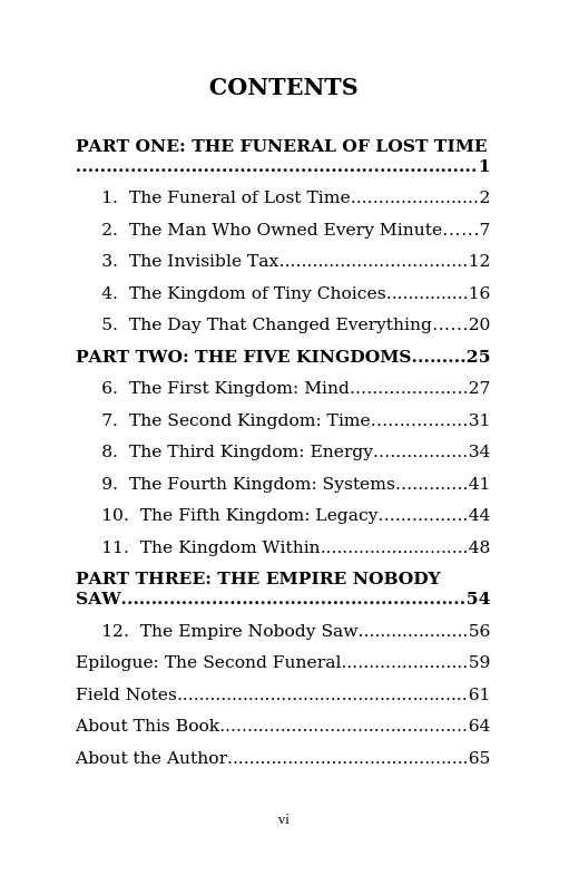 THE ARCHITECT OF TIME preview
