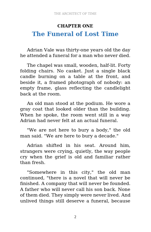 THE ARCHITECT OF TIME preview
