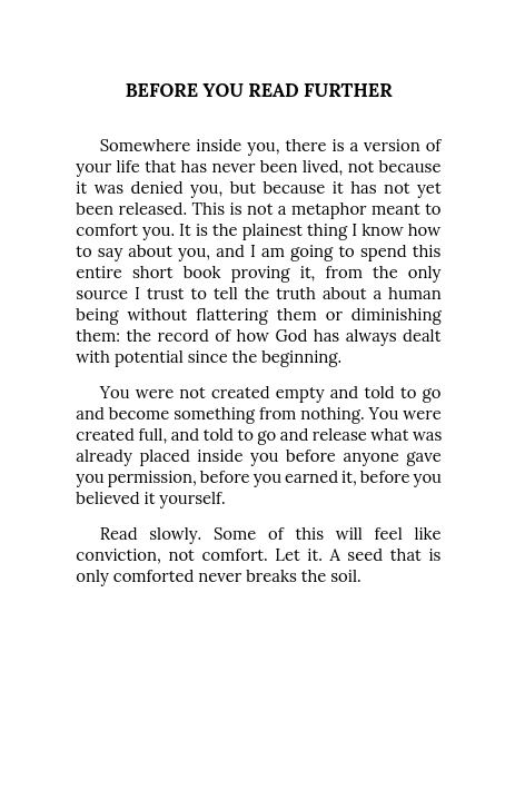Seed of Greatness preview